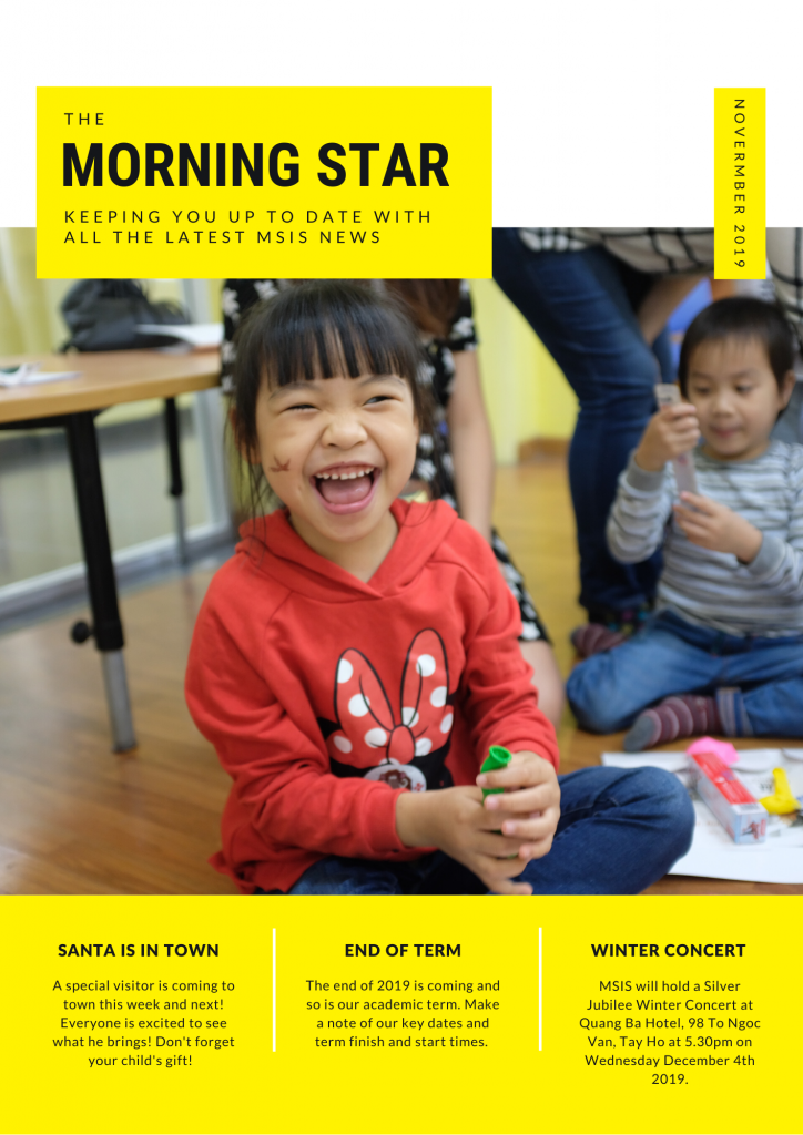Morning Star November Newsletter 2019